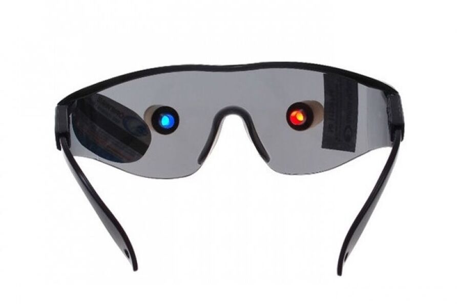 Visual correction glasses