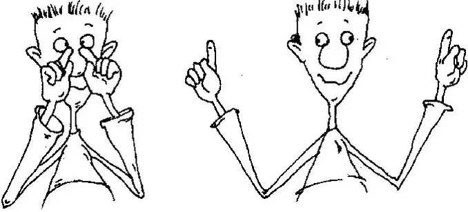 Eye exercises to restore vision.